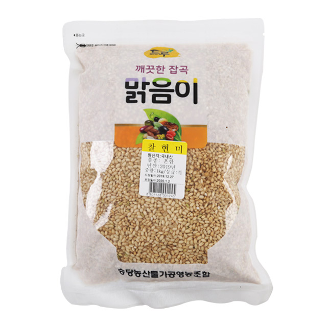 승당영농조합,찰현미 1kg