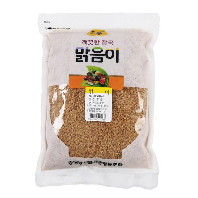 승당영농조합,현미 1kg